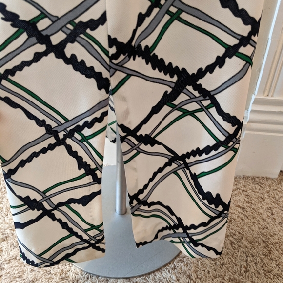 Vintage Flutterbye green and white halter dress - Picture 6 of 8